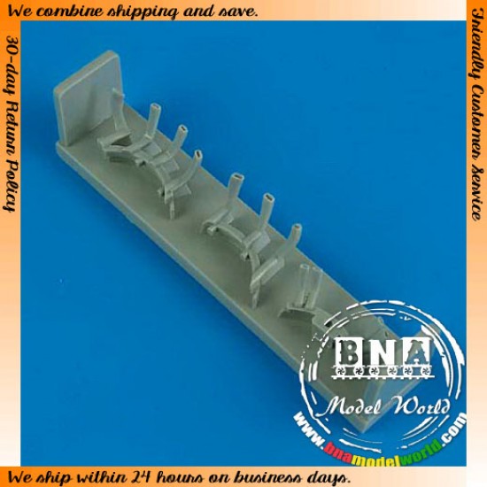 1/48 A6M5 Zero Exhaust for Hasegawa kit
