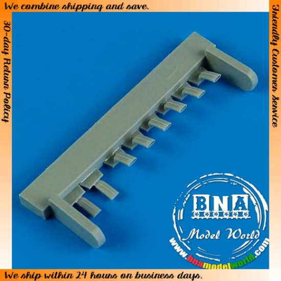 1/48 J2M3 Raiden Exhaust for Hasegawa kit