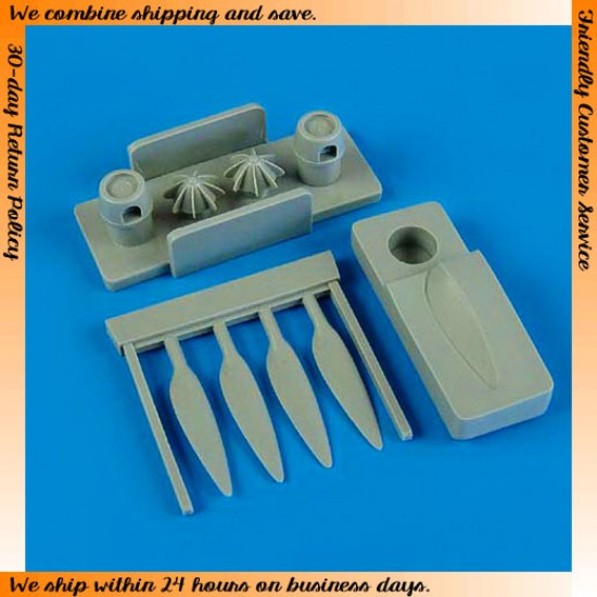 1/48 Focke-Wulf Fw 189 Propeller w/Tool for Great Wall Hobby kit
