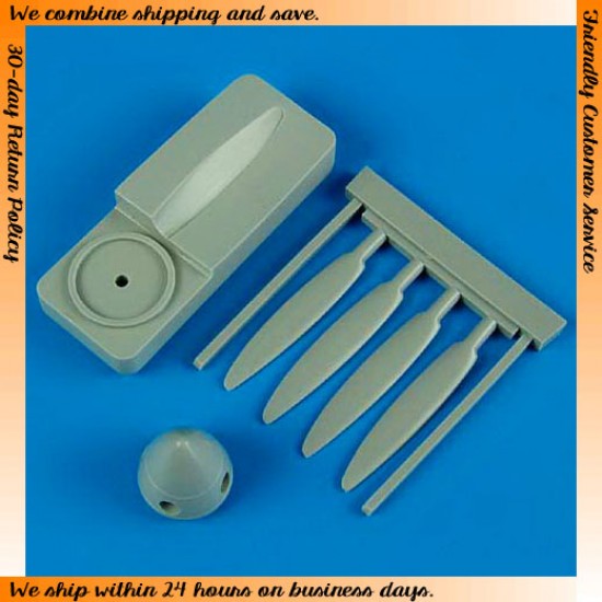 1/48 Supermarine Spitfire Mk.IX Propeller for Hasegawa kit