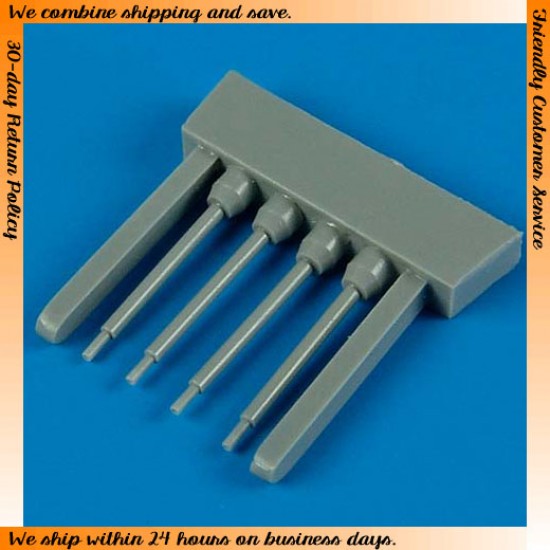 1/48 Grumman F7F-3N Tigercat Gun Barrels for Italeri kits 