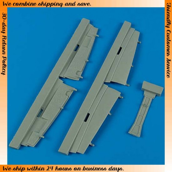 1/48 Grumman F7FN Tigercat Undercarriage Covers for Italeri kits 