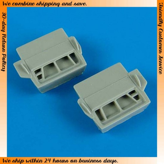 1/48 Boeing F/A-18E / F/A-18F Super Hornet ECS Pipes - early version for Hasegawa kits