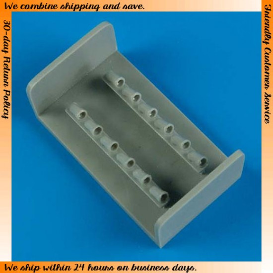 1/48 Supermarine Spiteful F Mk.14 Exhaust for Trumpeter kits