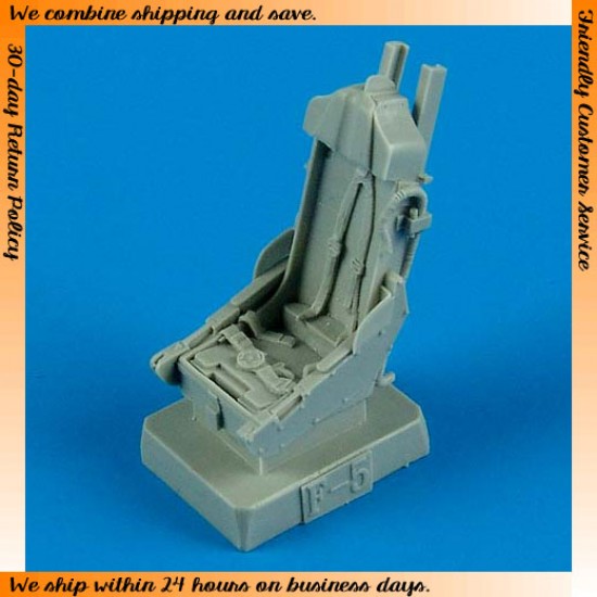 1/48 Northrop F-5E Seat with safety belts for AFV Club kits 