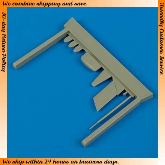 1/48 Douglas A-1H/A-1J Skyraider Antennas for Tamiya kits 