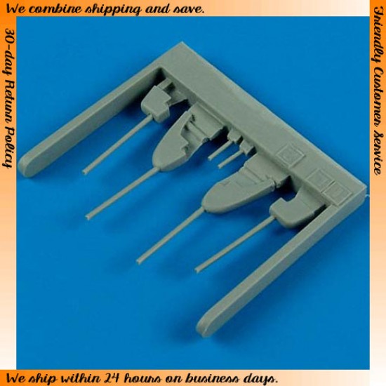 1/48 Ilyushin IL-2 Sturmovik Gun Barrels for Tamiya kits 