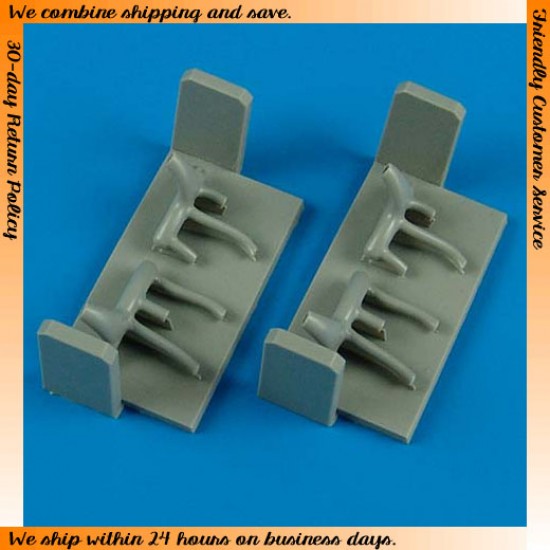 1/48 Tupolev Tu-2S/Tu-2T/Tu-2VS Exhaust for Xuntong kits 