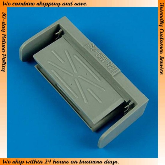 1/48 Mikoyan MiG-29A Fulcrum Air Intake Covers for Great Wall Hobby kits 