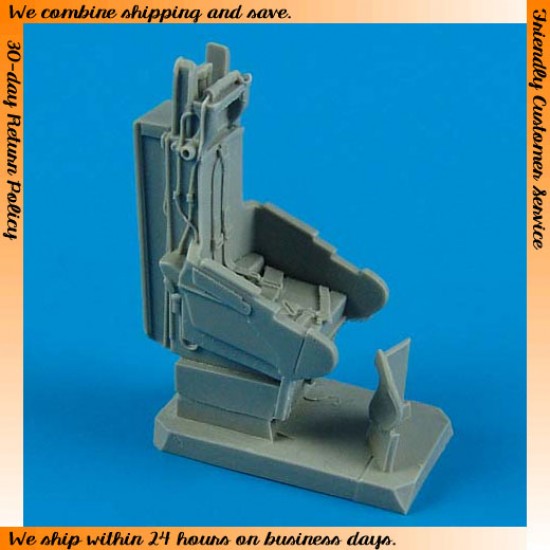 1/48 Convair F-102A Delta Dagger Seat w/safety belts for Encore Models /Monogram /Revell