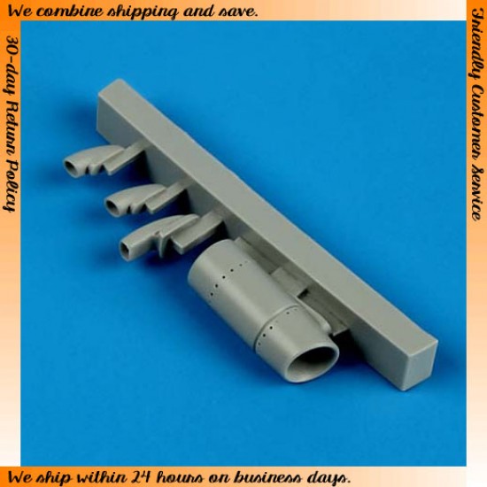 1/48 Antonov An-2 Colt Air Intake and Oil Radiator for HobbyBoss kits 