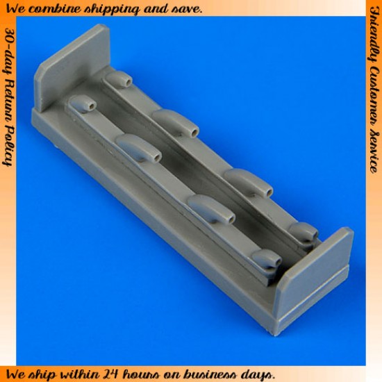 1/48 Yakovlev Yak-1 Exhaust for Accurate Miniatures and Eduard kits 
