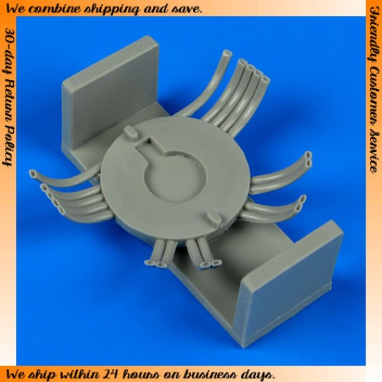 1/48 Kawanishi N1K1-Ja Shiden Exhaust for Hasegawa kits 