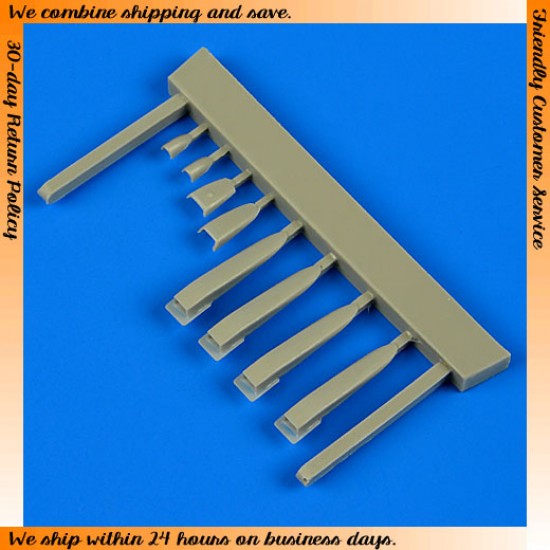 1/48 IAI Kfir C2/C7 Air Scoops for Kinetic Model kits 