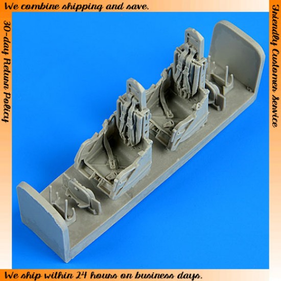 1/48 L-29 Delfin Early Ejection Seats with Safety Belts for AMK kit