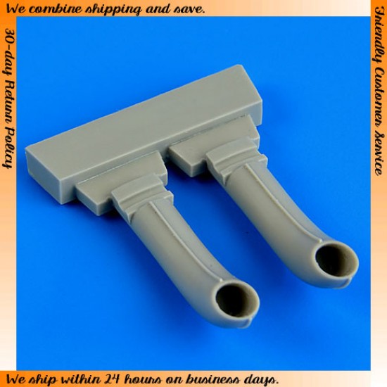 1/48 Beech C-45 Exhaust for ICM kit