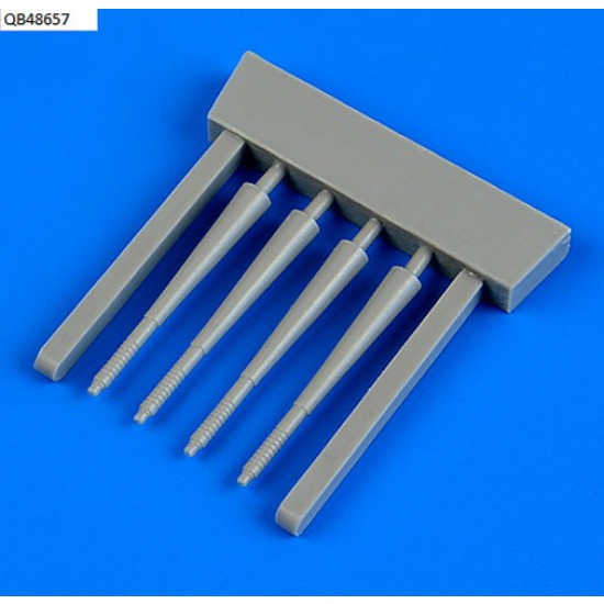 1/48 Supermarine Spitfire Mk.V Gun Barrels for Tamiya kit (Resin)
