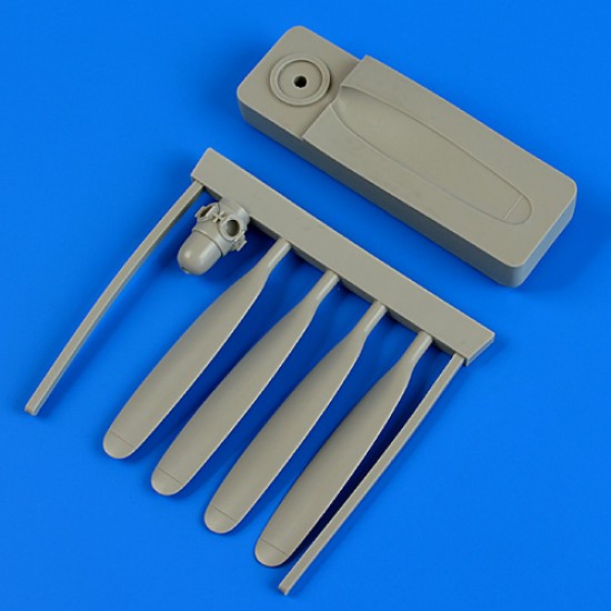 1/48 Vought F4U-5 Corsair Propeller w/Tool for Hobby Boss kit (resin)