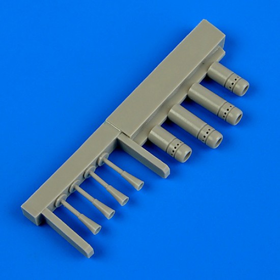1/48 Vought F4U-5 Corsair Night Gun Barrels without Pylons for Hasegawa kit