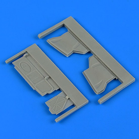 1/48 Sukhoi Su-25K Frogfoot Undercarriage Covers for KP/Smer kit