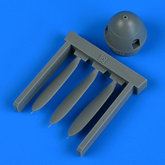 1/48 Messerschmitt Bf 109G Propeller for Eduard kits