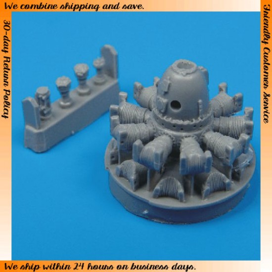 1/72 F4U-1 Corsair Engine