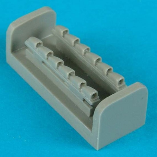 1/72 Messerschmitt Bf109G Exhaust for Fine Molds kits 