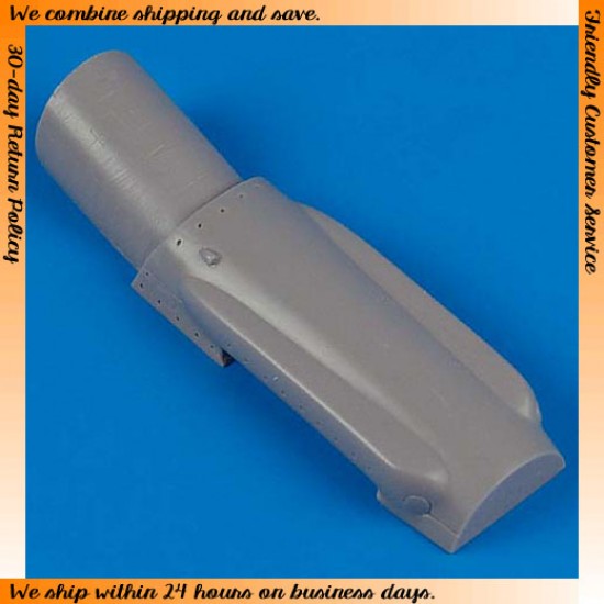 1/72 Supermarine Spitfire Mk.XIV Engine Cover for Fujimi kits 