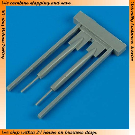 1/72 Douglas A-4 IDF Skyhawk DEFA 30mm Guns for Fujimi kits