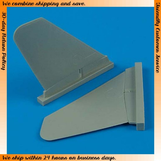 1/72 McDonnell-Douglas F/A-18 Hornet Elevators for Hasegawa kits 