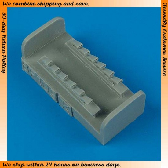 1/72 Messerschmitt Bf 109K Exhaust for Heller kits 