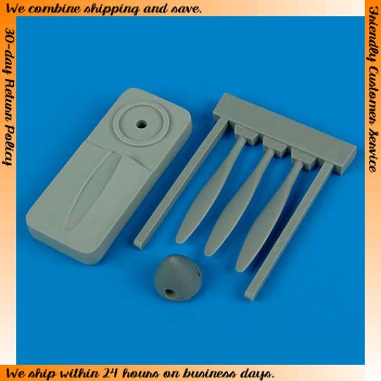 1/72 Hawker Hurricane de Havilland Propeller w/tool for Hasegawa kits 