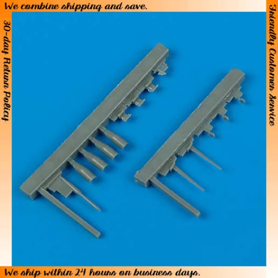 1/72 Mikoyan MiG-29A Sensing Units for Italeri kits 