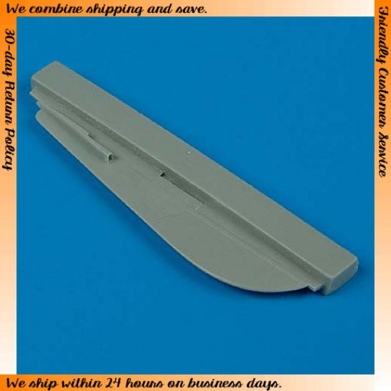 1/72 Mikoyan MiG-21MF/bis/SMT Correct Ventral Fin for Fujimi kits 
