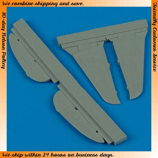1/72 Republic P-47D Thunderbolt Stabiliser for Tamiya kits 
