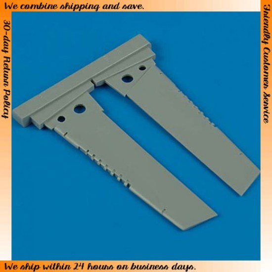 1/72 Sukhoi Su-27 Flaperons for Hasegawa kits 