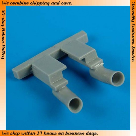 1/72 F2A-2 Buffalo Exhaust for Hasegawa kit