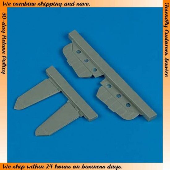 1/72 Messerschmitt Bf 109G-6 Stabilizer for Fine Molds
