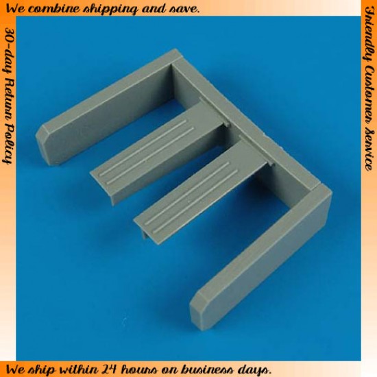 1/72 Consolidated B-24 Liberator Correct Front Undercarriage Covers for Hasegawa kit