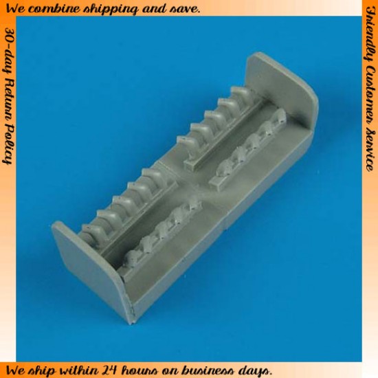 1/72 de Havilland Mosquito Exhaust for Tamiya kit