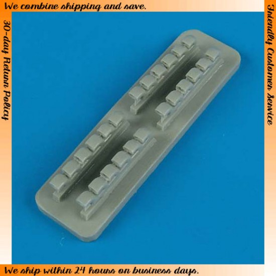 1/72 Focke-Wulf Ta 154 Exhaust for Hasegawa kit