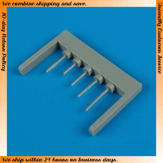 1/72 Lockheed P-38 Lightning Gun Barrels for Academy kit