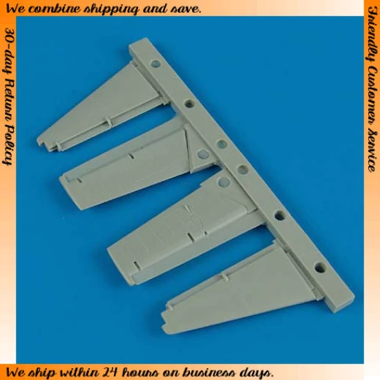1/72 Grumman F4F Wildcat Stabilizer for Hasegawa kit