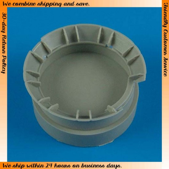 1/72 F4U-1 Corsair Engine Cowling Flaps for Tamiya kit