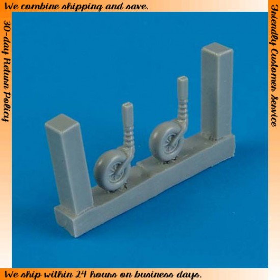 1/72 Messerschmitt Bf 109E Tailwheel for Tamiya kit