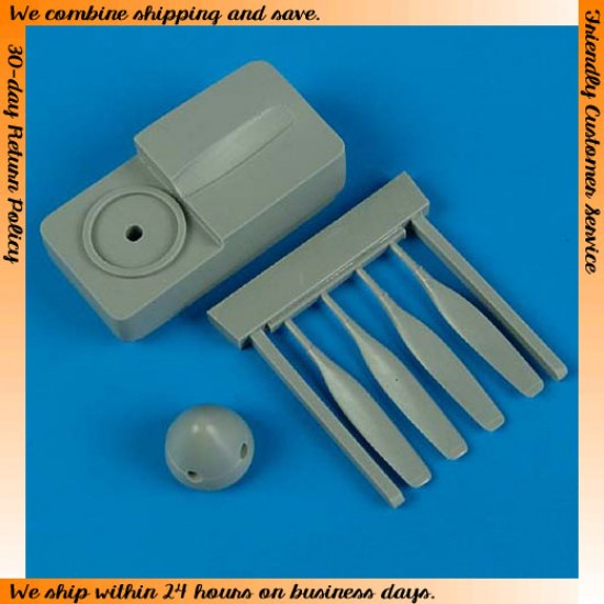 1/72 North-American F-51 Mustang Propeller w/tool for Tamiya kits