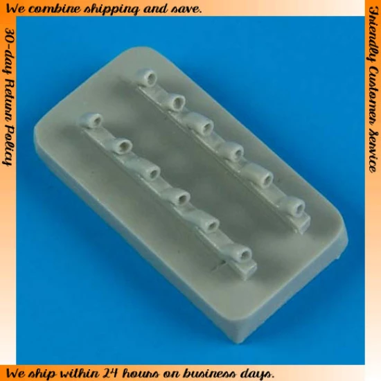 1/72 Yakovlev Yak-3 Exhaust for Zvezda kits 