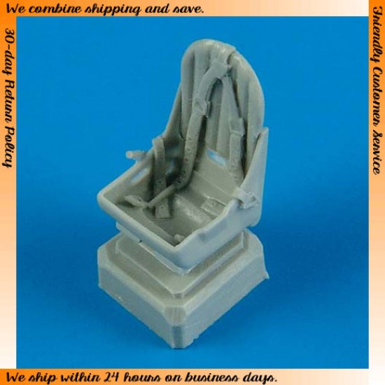 1/72 Supermarine Spitfire Mk.I Seat with safety belts