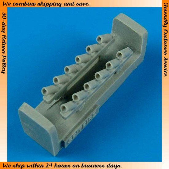 1/72 Supermarine Spitfire F Mk.22 Exhaust for Airfix kits 