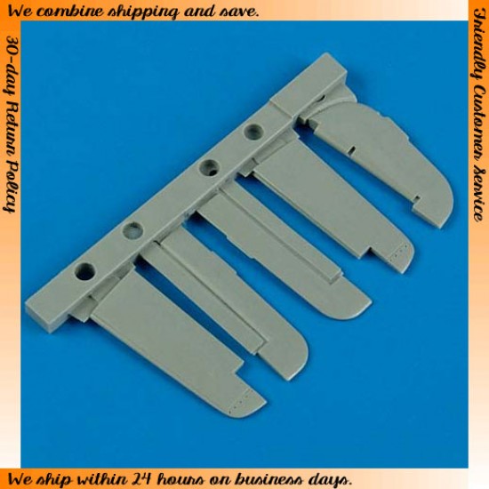 1/72 Focke-Wulf Fw 190A-3/Fw 190A-8 Control Surfaces for Tamiya kits 